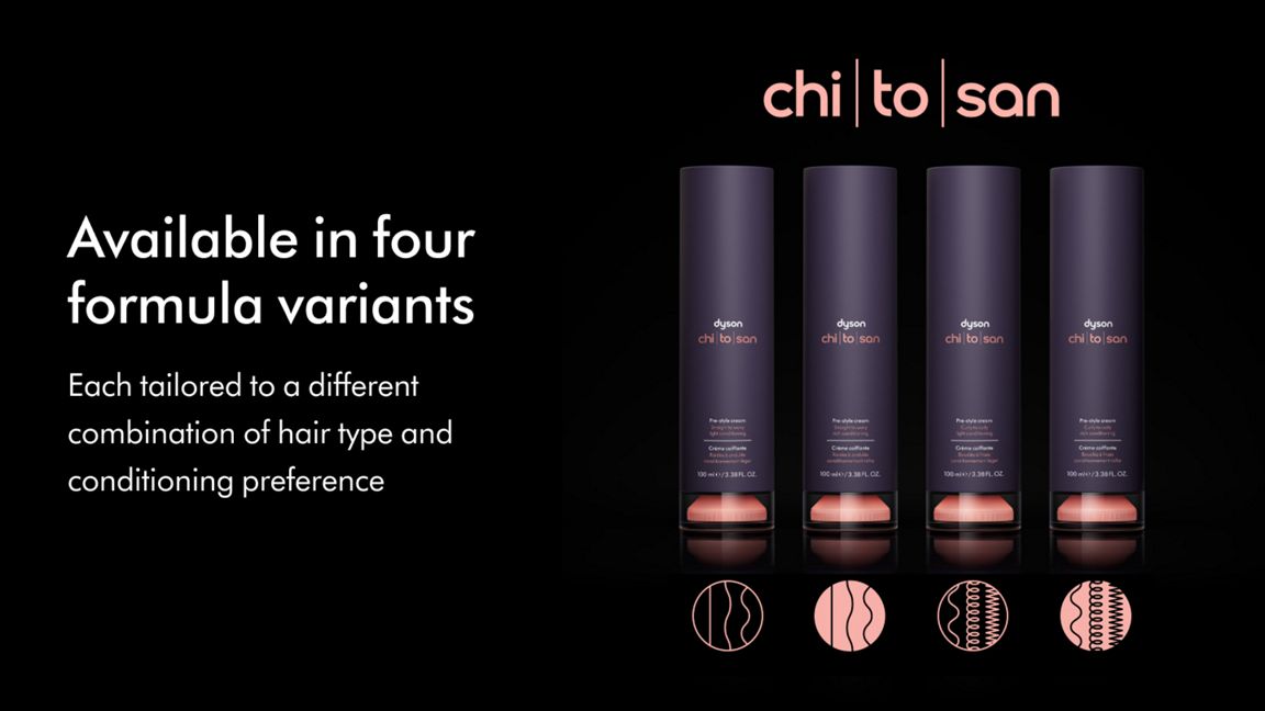 Chitosan crema pre peinado | Dyson Chitosan™ Pre-style cream 100ml