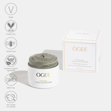 Mascarilla detox de arcilla glacial